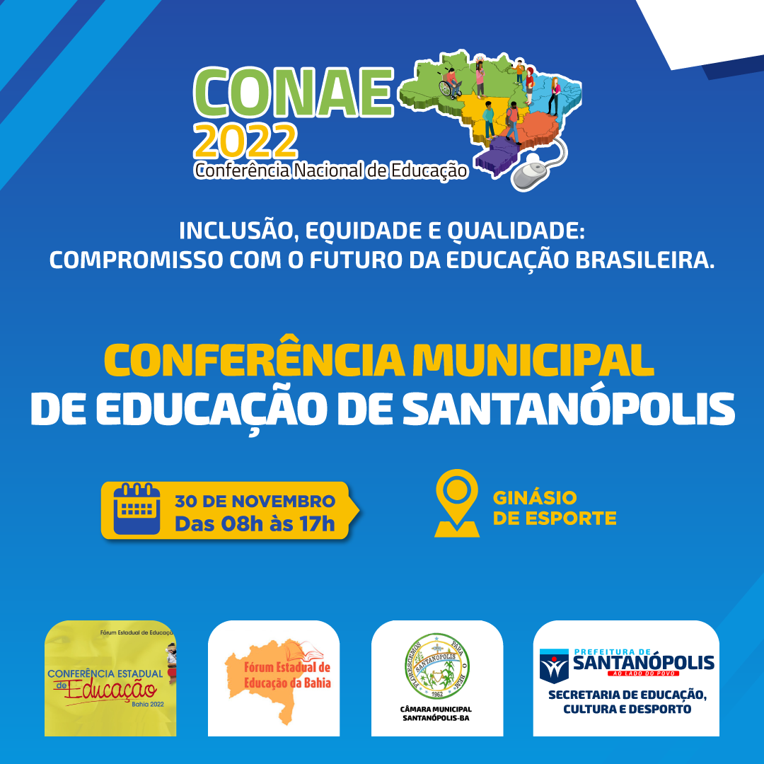 Secretaria de Educação realizará a Conferência Nacional de Educação - CONAE