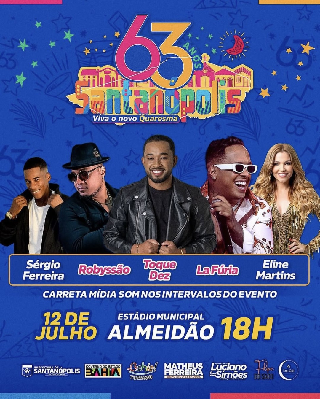 Santanópolis 63 anos!